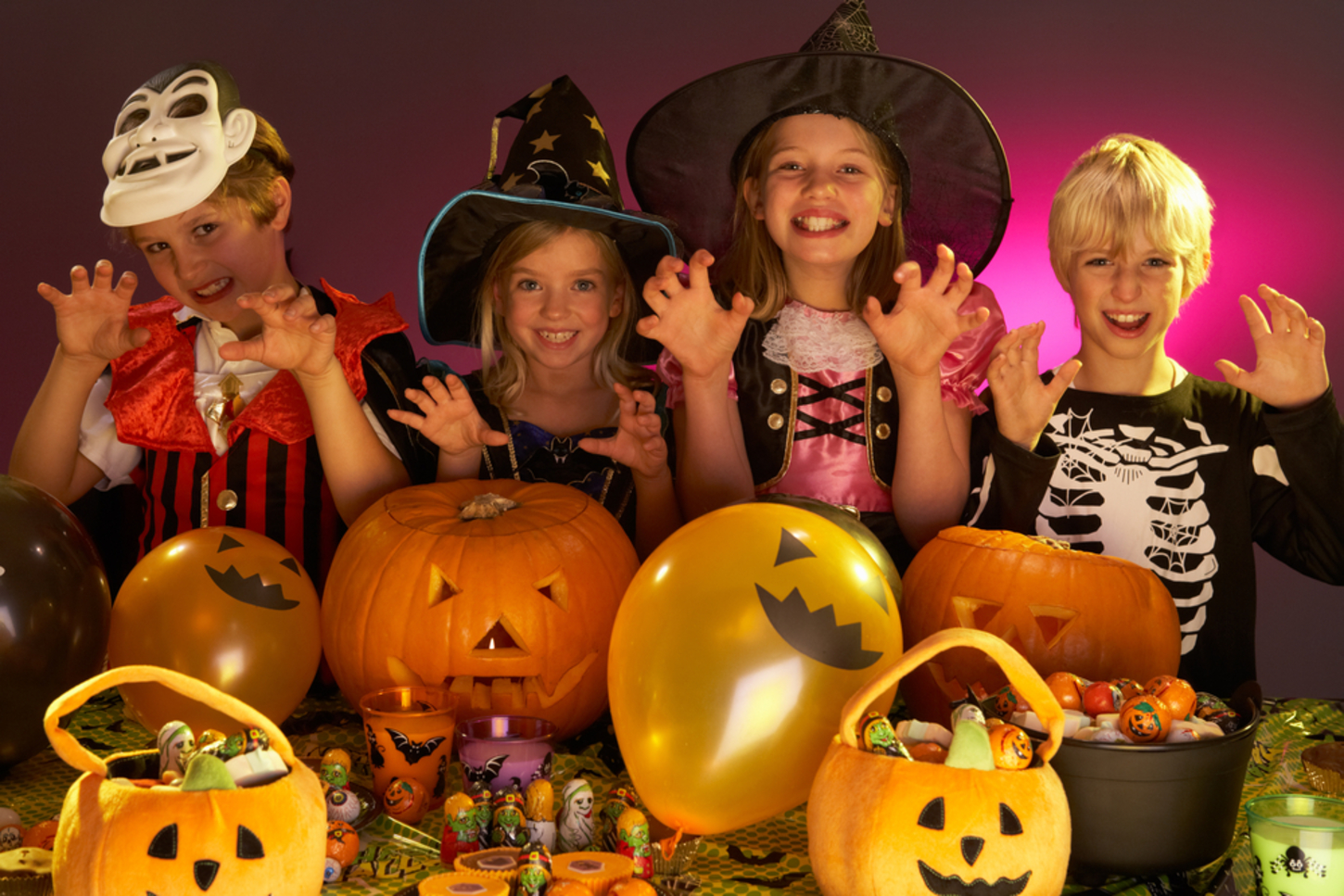 Праздник Хэллоуин для детей