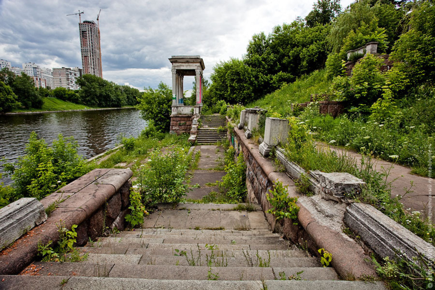 Парк серебряный Бор Москва